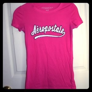 Pink Aeropostale shirt
